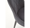 Jídelní židle K366, šedý Velvet