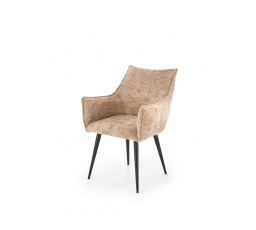 Jídelní židle K559, Béžová/Černá