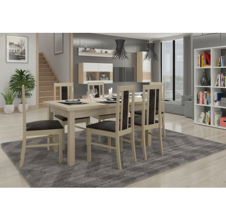 Sada stůl s židlemi RODOS 59 Sonoma