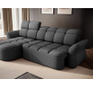Rohová sedací souprava s elektrickým rozkládáním BENETH - Levá, Breona 04
