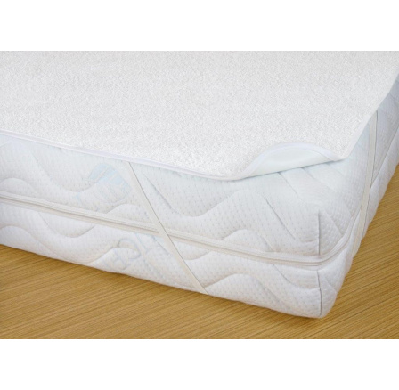 Chránič matrace nepropustný a prodyšný PU+froté 120x200