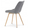 Jídelní židle, šedá, látka, CT-394 GREY2
