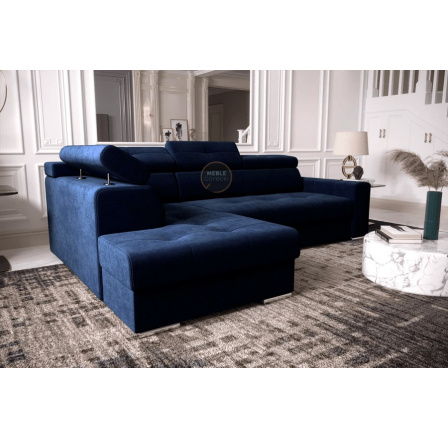 Rohová sedací souprava s funkcí spaní MARGO I 260×185 - levá