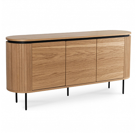 Komoda BECK 160 cm Třídveřová Dub