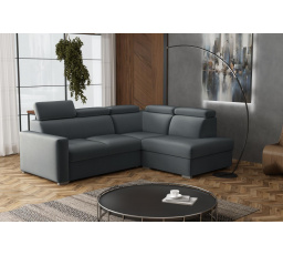 Sedací souprava Petrit II pravá Paros tmavě šedá