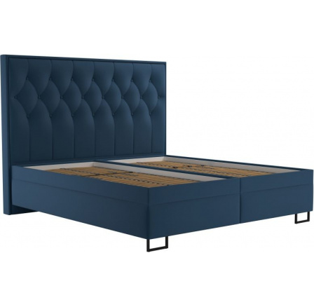 Postel Kristin 180x200, tmavě modrá