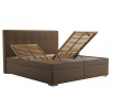 Postel Tristan 160x200, hnědá
