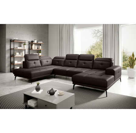 Sedací souprava ve tvaru U Bretan Softis 66 350x107 Levý