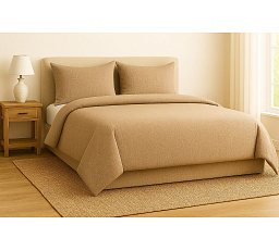 Francouzské mušelínové povlečení béžové