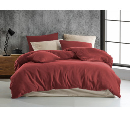 Mušelínový povlak na polštář 40x40 cm vínový