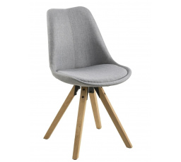Židle Dima světle šedá
