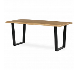 Jídelní stůl 180x90cm, mdf, divoký dub, HT-F4218 OAK