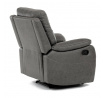 Polohovací křeslo, šedá, látka vintage, TV-4092 GREY3