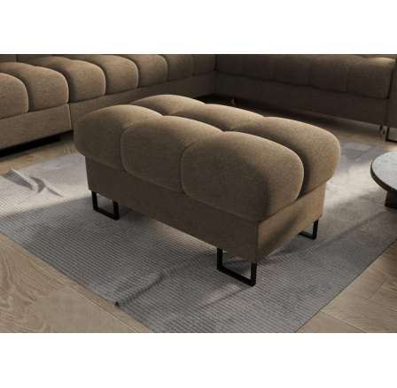 Taburet  ASPEN 100x55 cm - volitelný odstín- Galerie látek níže