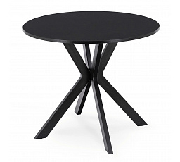 Stůl LAUREN 80 cm Černý