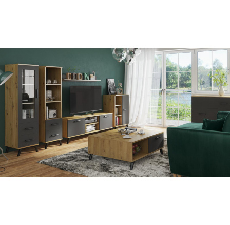 Bytová sestava Roky H Grafit Bytová sestava Roky H Grafit