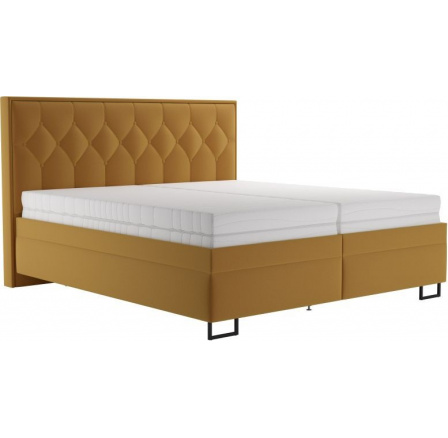 Postel Tobin 180x200, žlutá