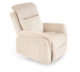 GALEON relaxační křeslo s funkcí elektrického sklápění, béžové (1p=1ks)
