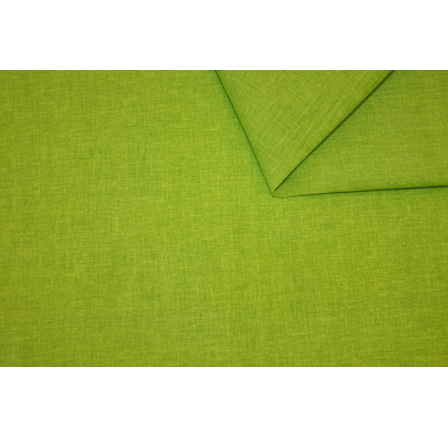 Látka Uni Living světle zelený melír 