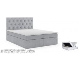 Kontinentální postel Blanka 160x200