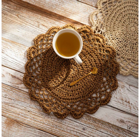 Podložka COMILLAS krajková béžová 36cm 742538 Podložka COMILLAS krajková béžová 36cm 742538