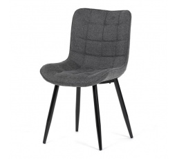 Jídelní židle, šedá, látka, HC-462 GREY2
