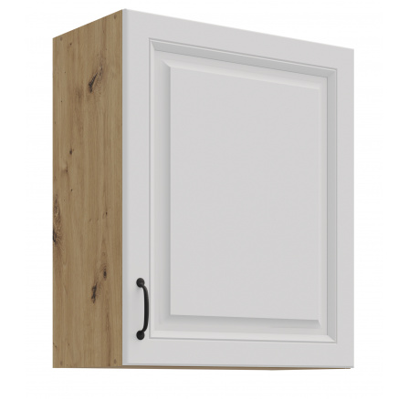 Horní skříňka STELLO - 60 G-72 1F, Dub Artisan/Bílý mat