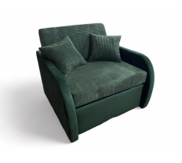 Rozkládací křeslo Jetta tmavě zelená