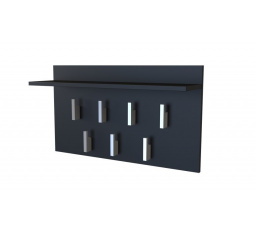 Nástěnný věšák Modis 2F černá