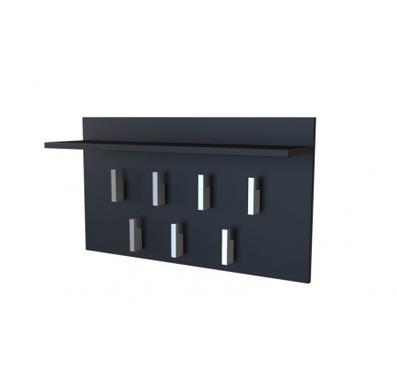 Nástěnný věšák Modis 2F černá Nástěnný věšák Modis 2F černá