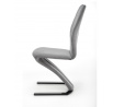 Jídelní židle K442, šedá
