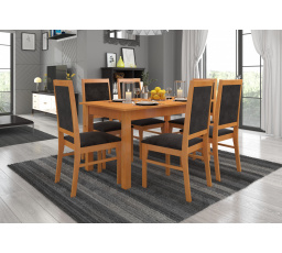 Sada stolu s židlemi RODOS 25 Olše