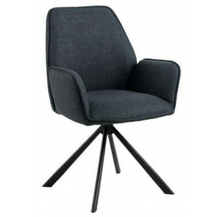 Židle Glenda antracitová Basel 16