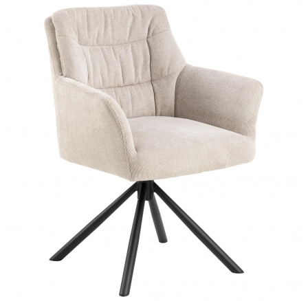 Židle Alonso béžová Caso 3