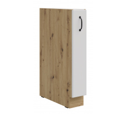 Dolní skříňka STELLO - 15 D CARGO BB, Dub Artisan/Bílý mat