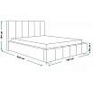 Postel B1 R 160x200, Kronos 35