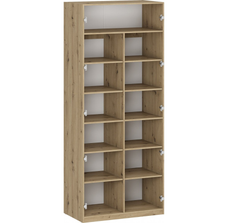 Šatní skříň FORMO K6, dub artisan