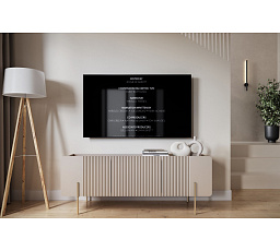MALMI RTV 150 2D1SZ - kašmír / zlaté nohy