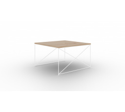 Stolek kávový Nelia Bílý+Artisan