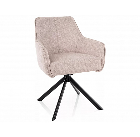 ŽIDLE NOTTI LEO ČERNÝ RÁM / J. BĚŽ 23