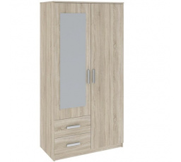 Šatní skříň TAMINA 2D2S, Dub Sonoma