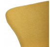 Jídelní židle, žlutá, látka, CT-S8010 YEL2