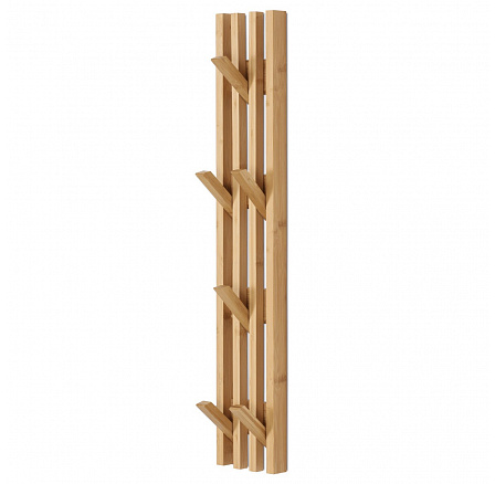 Věšák, bambus, přírodní, DR-B025 NAT