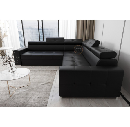 Rohová sedací souprava s funkcí spaní MARGO MAX 270x270 - Pravá strana, volitelný odstín