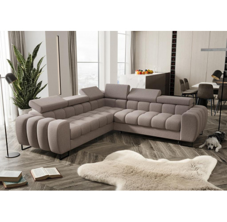 Rohová sedací souprava ASPEN MAX 260x260 cm - levá, béžová