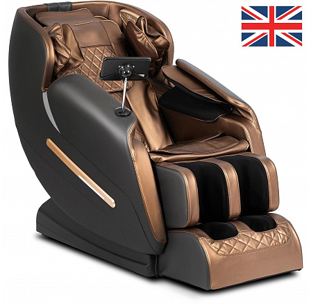 Masážní křeslo VX MAX Hnědá Ekokůže Anglické Menu Masážní křeslo VX MAX Hnědá Ekokůže Anglické Menu