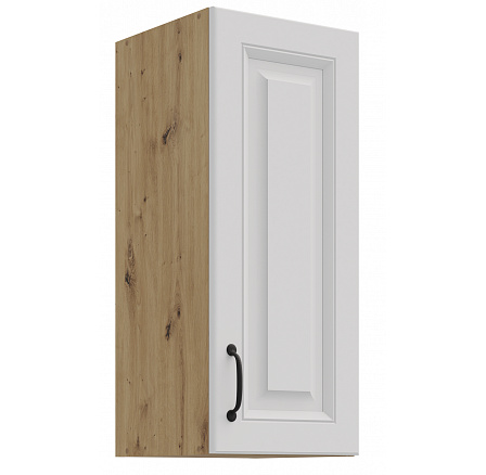 Horní skříňka STELLO - 30 G-72 1F, Dub Artisan/Bílý mat Horní skříňka STELLO - 30 G-72 1F, Dub Artisan/Bílý mat