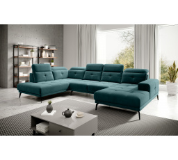 Sedací souprava ve tvaru U Bretan Velvetmat 38 350x107 Levý