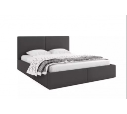 Postel HILTON bez matrace, 180x200 cm, Grafit