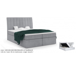 Kontinentální postel Aron 180x200